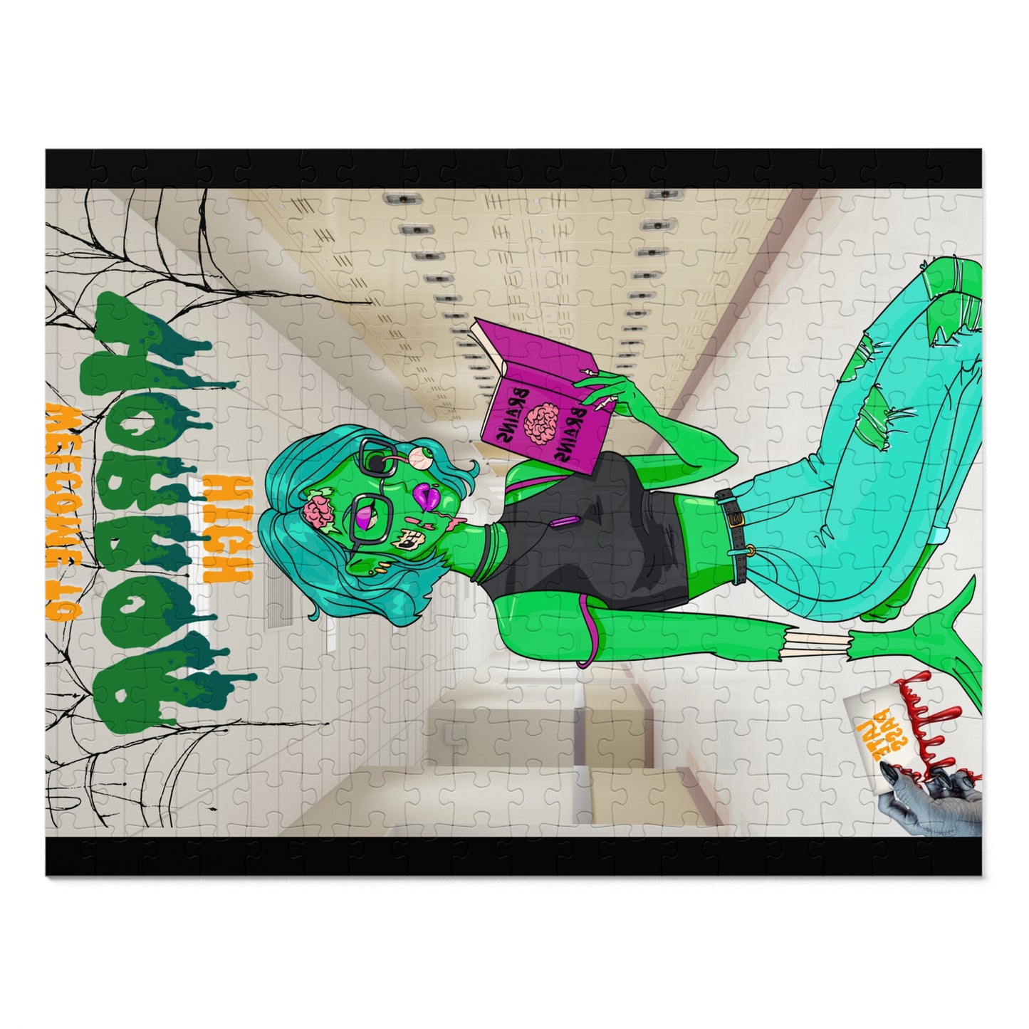 Zombie girl Jigsaw Puzzle (30, 110, 252, 500-Piece)