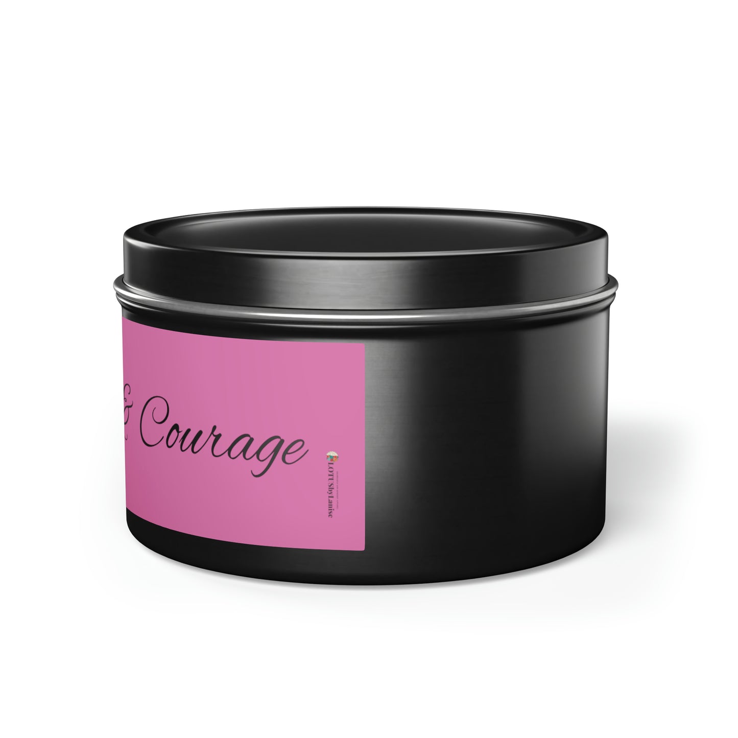 Mindful wisdom Grace and Courage Tin Candles