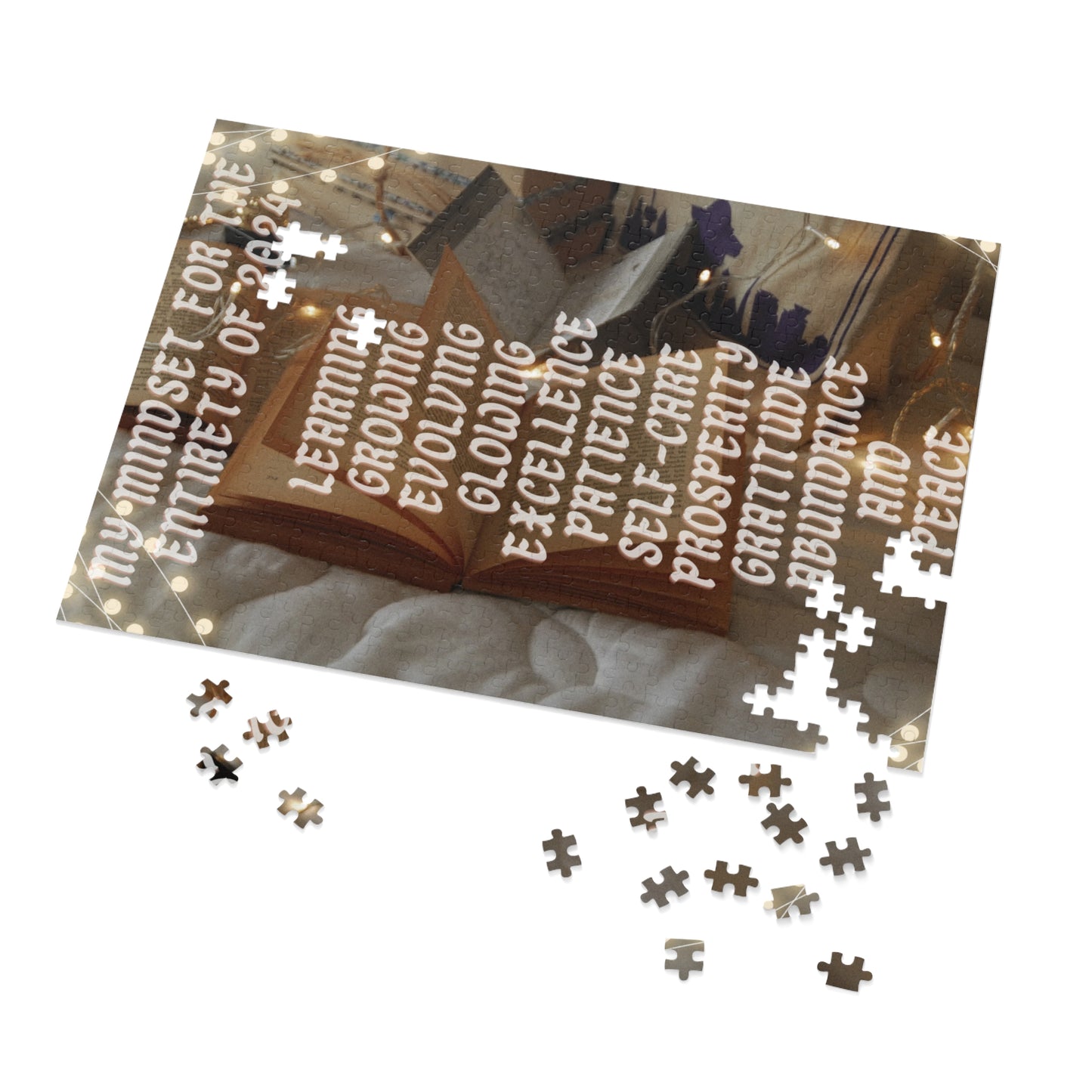 2024 mindset Jigsaw Puzzle (30, 110, 252, 500-Piece)