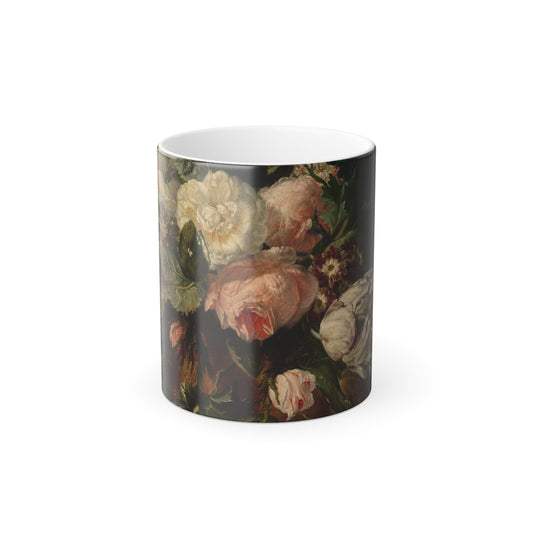 Vintage rose Color Morphing Mug, 11oz