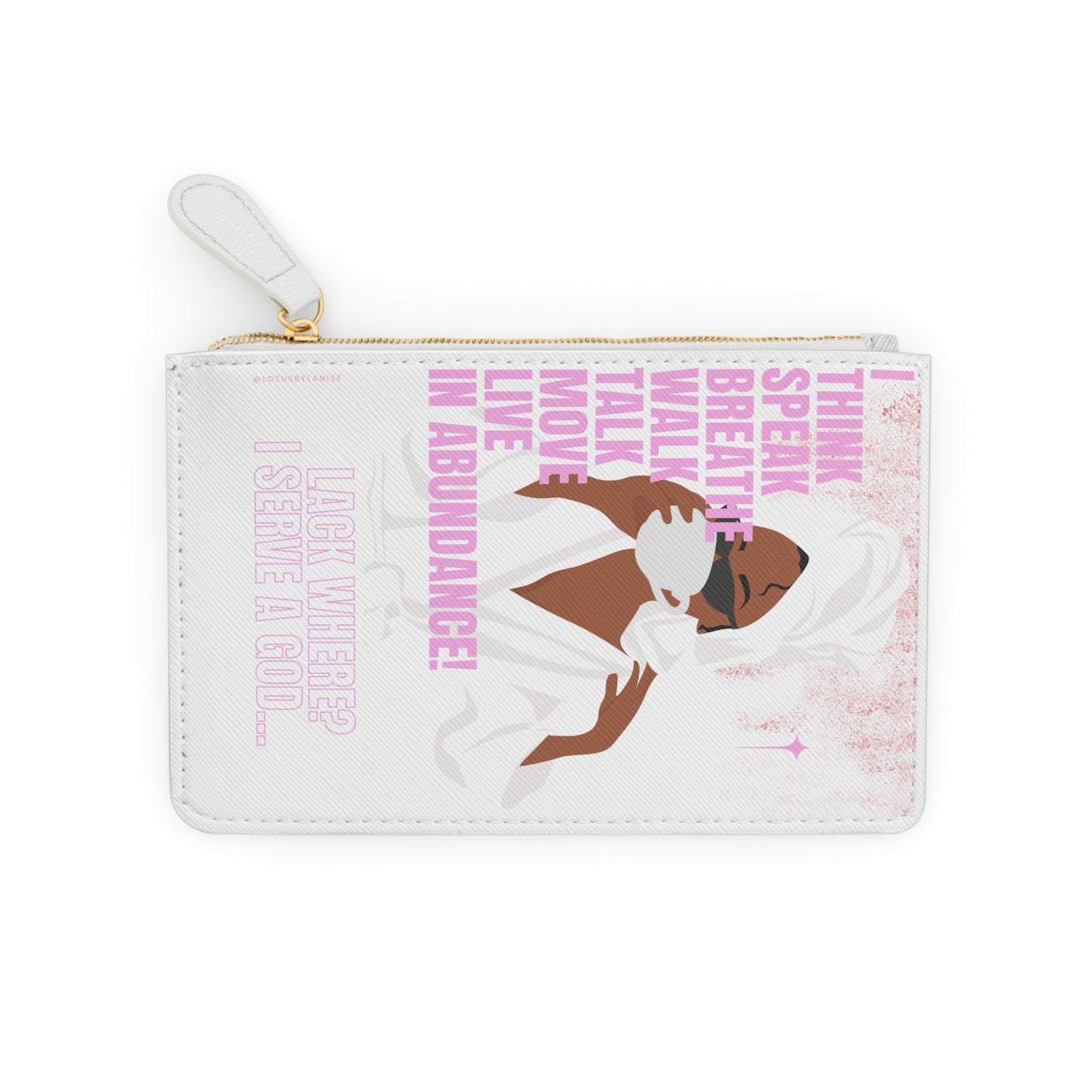 Abundance mindset Mini Clutch Bag