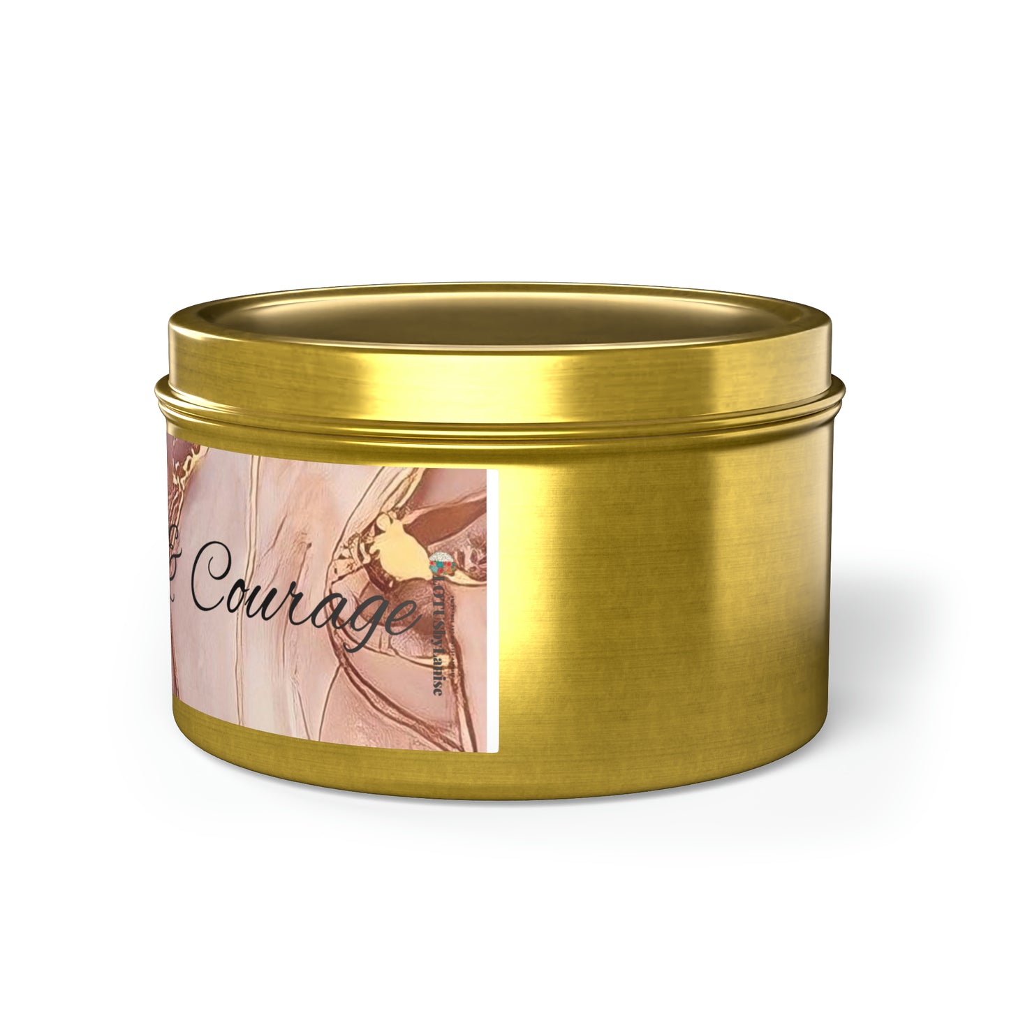 Mindful wisdom Grace and Courage Tin Candles