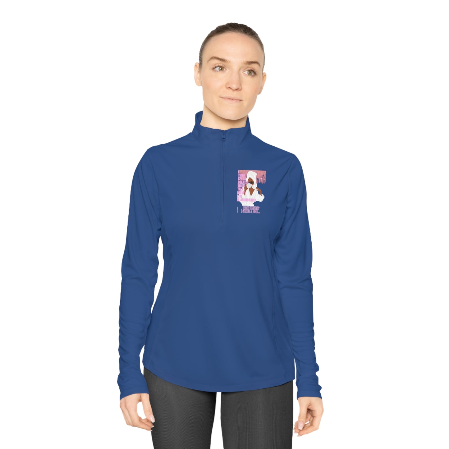 Abundance Ladies Quarter-Zip Pullover