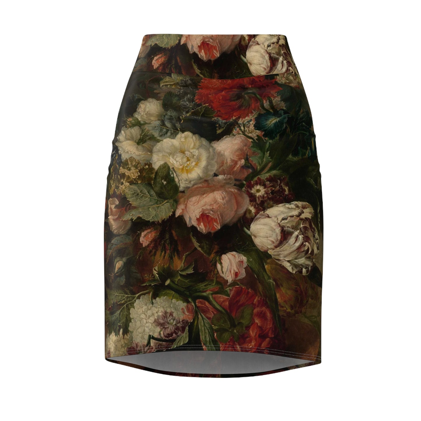 flower Women's Pencil Skirt