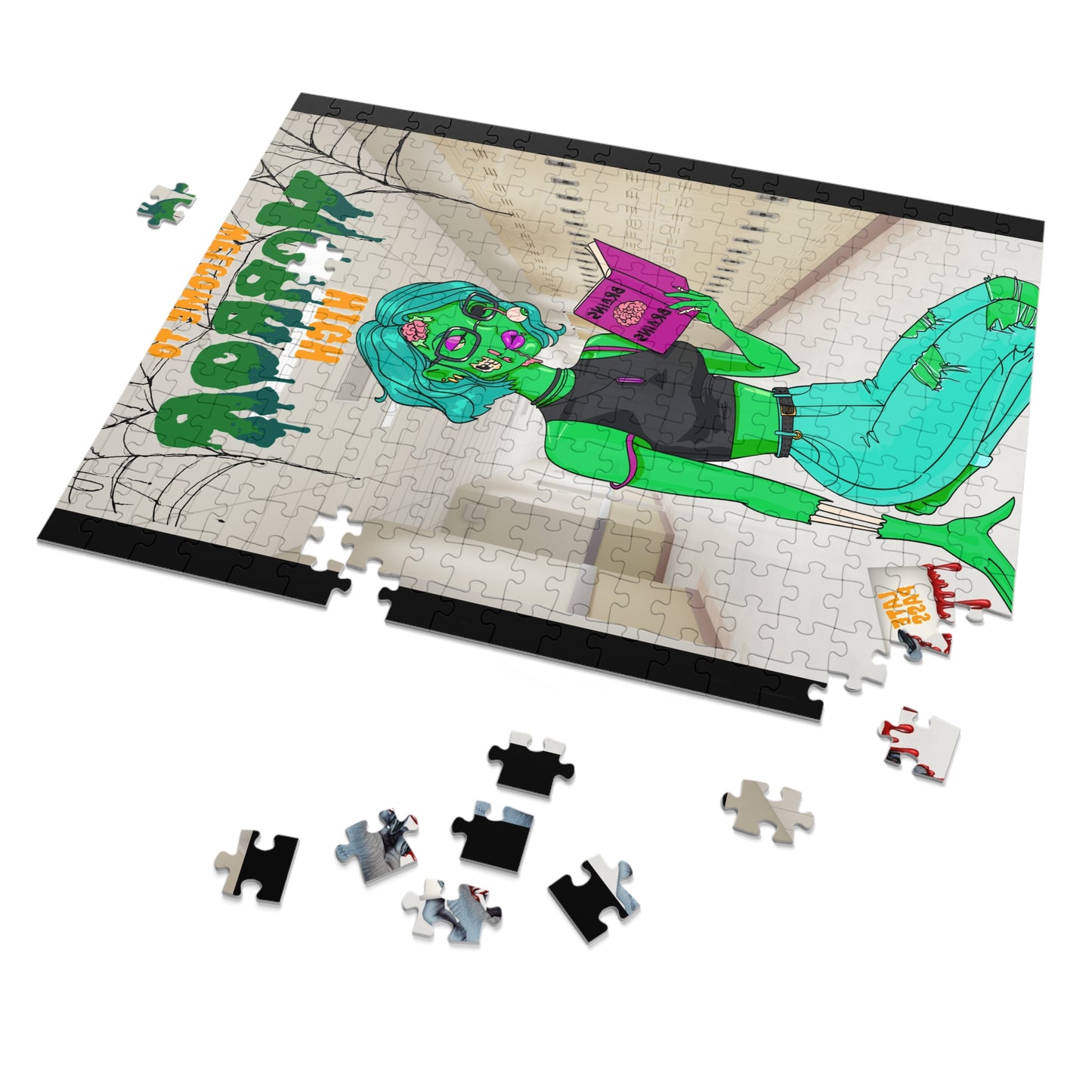 Zombie girl Jigsaw Puzzle (30, 110, 252, 500-Piece)