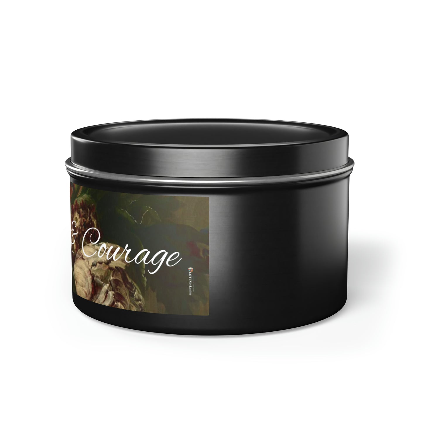 1Mindful wisdom Grace and Courage Tin Candles