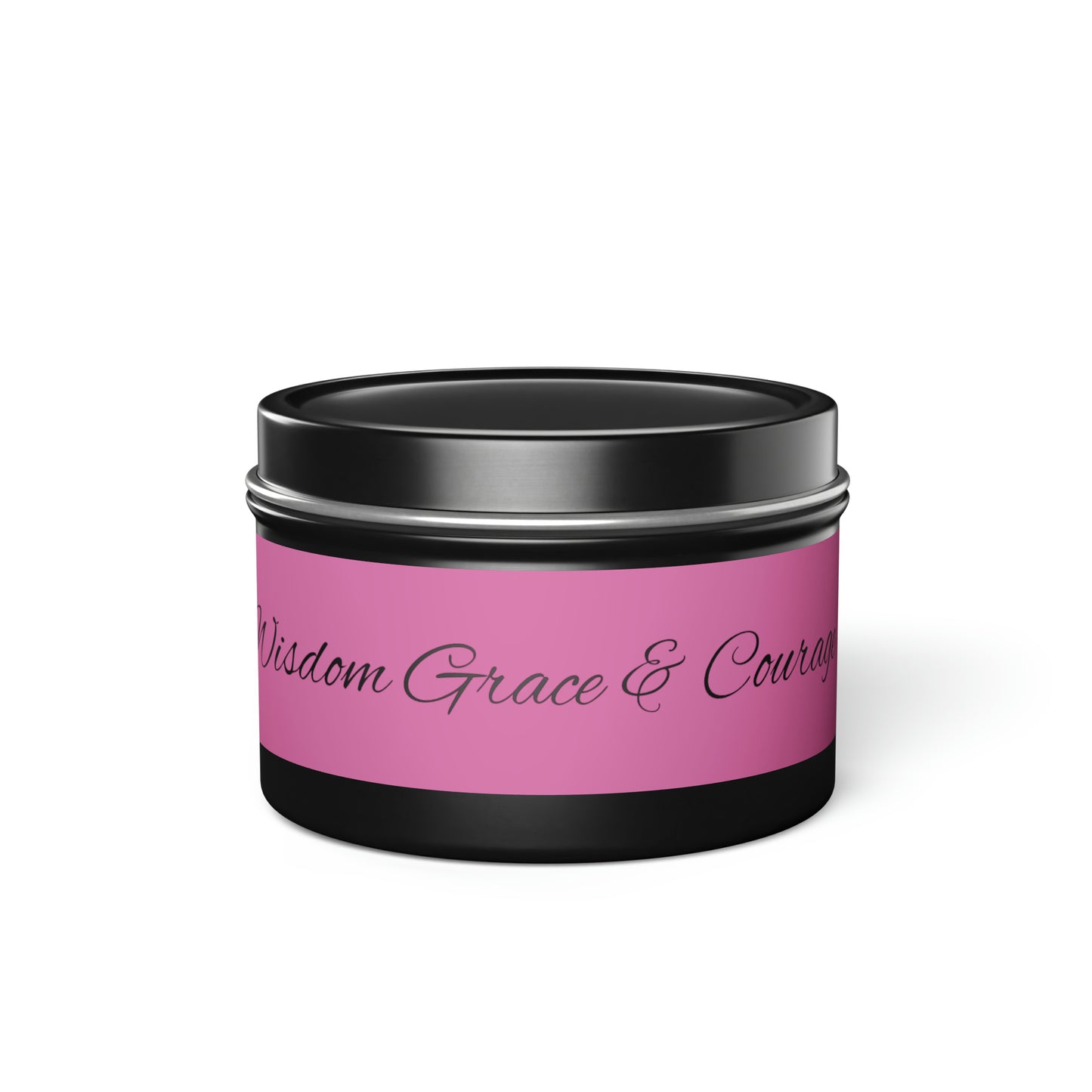 Mindful wisdom Grace and Courage Tin Candles