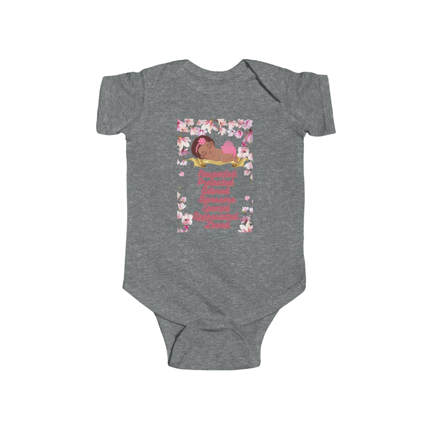 You are loved Infant Fine Jersey Bodysuit