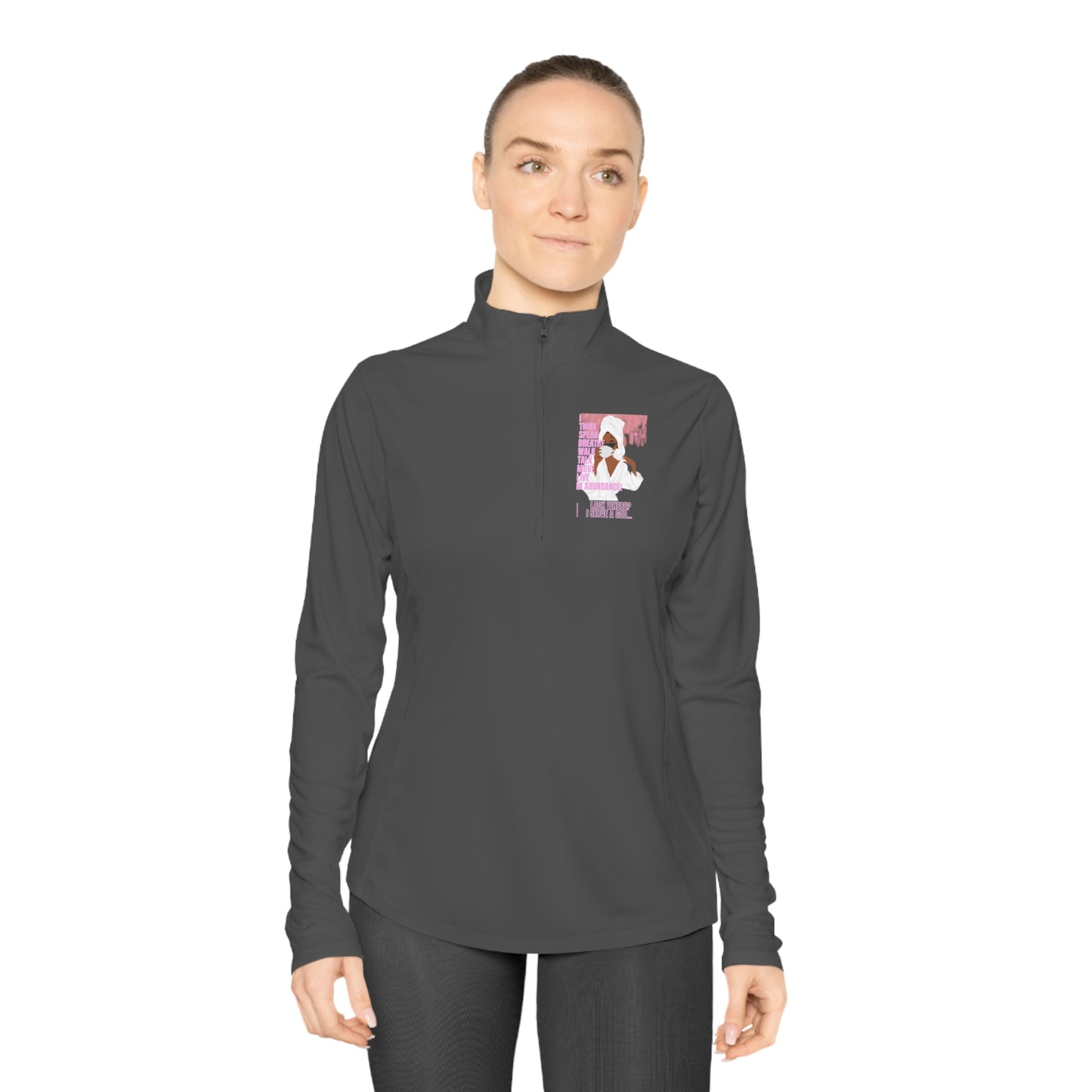 Abundance Ladies Quarter-Zip Pullover