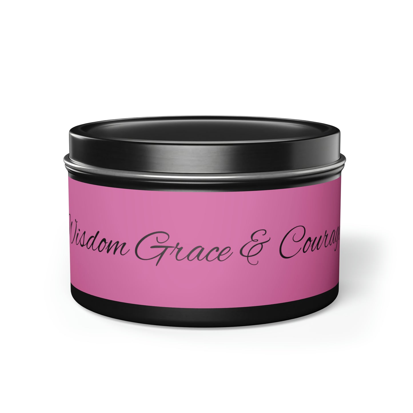 Mindful wisdom Grace and Courage Tin Candles