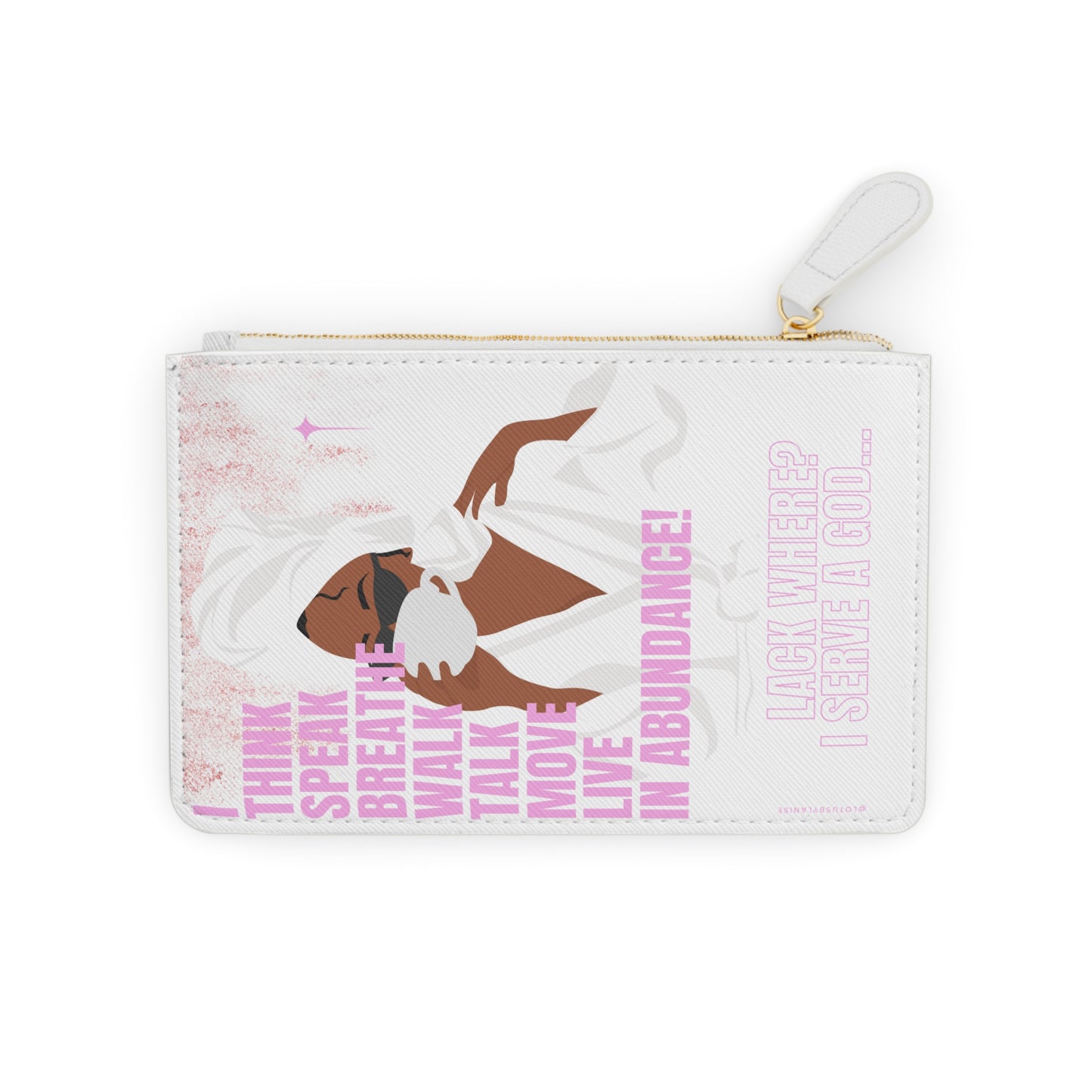 Abundance mindset Mini Clutch Bag