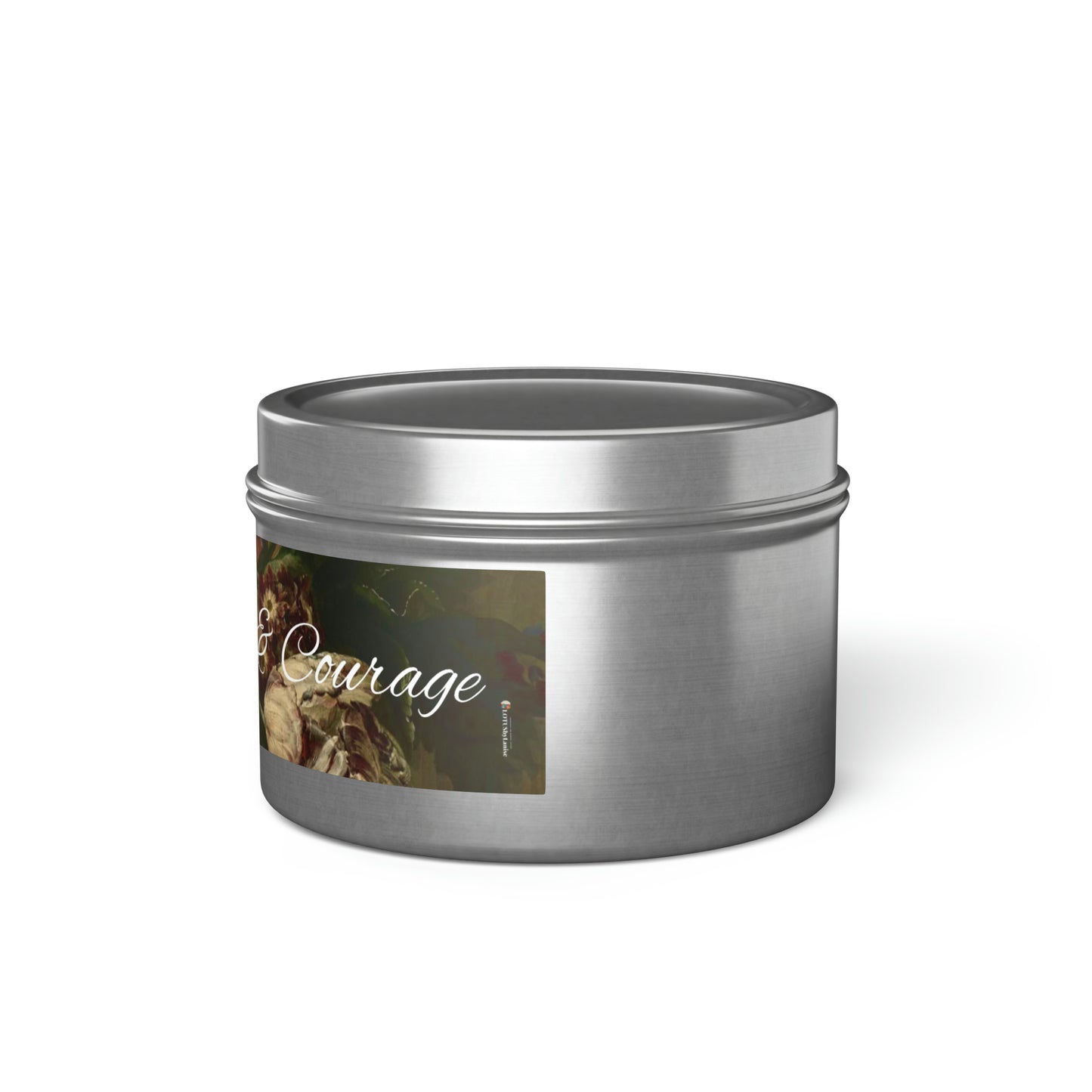 1Mindful wisdom Grace and Courage Tin Candles