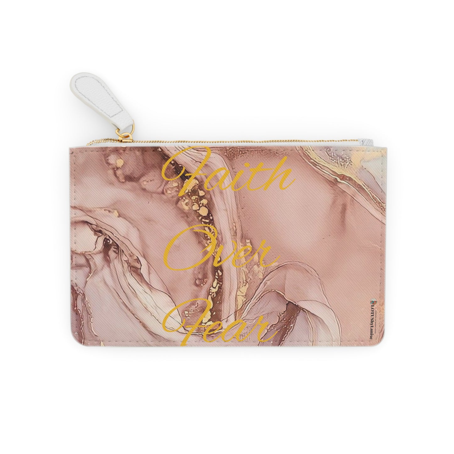 Faithful for fear Mini Clutch Bag