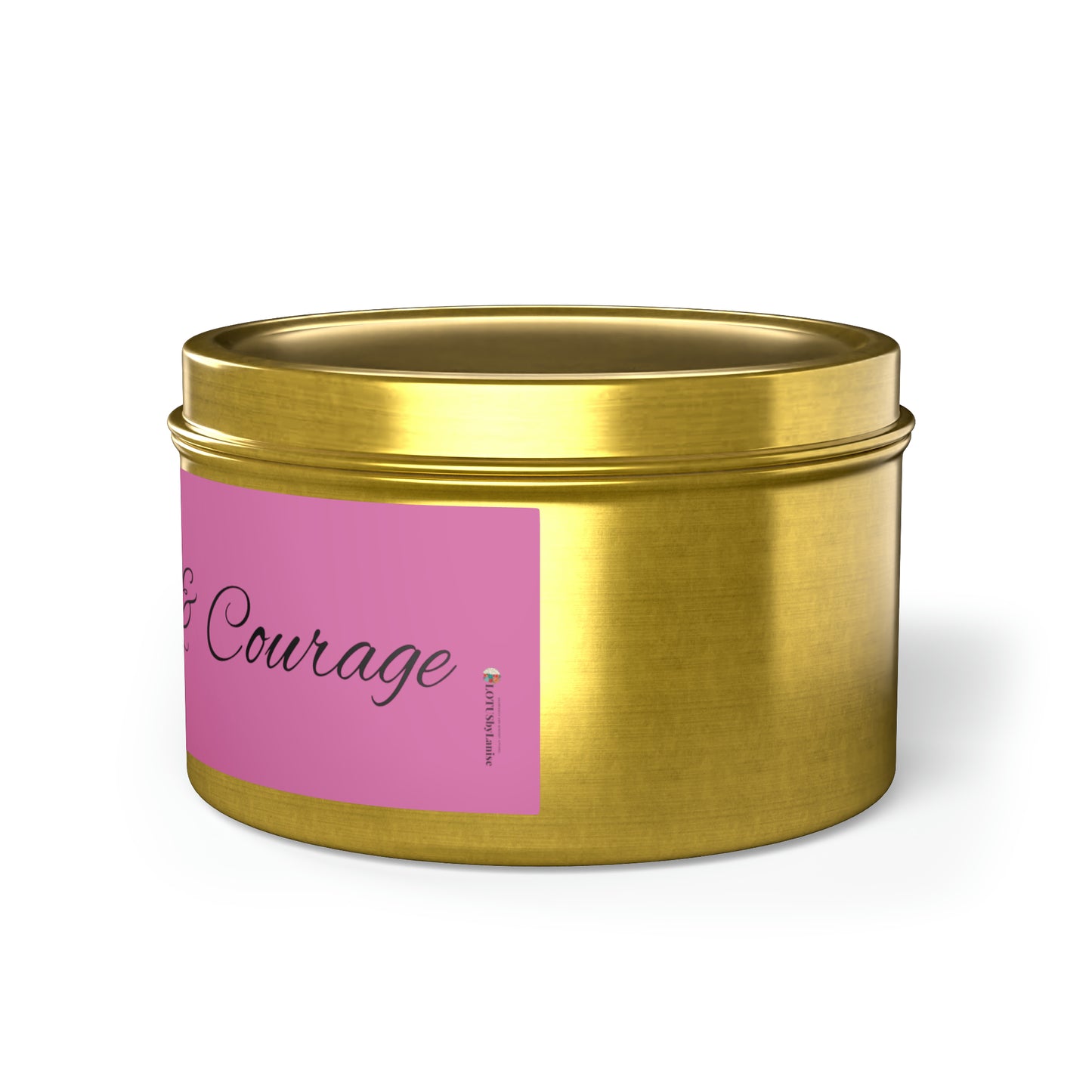 Mindful wisdom Grace and Courage Tin Candles