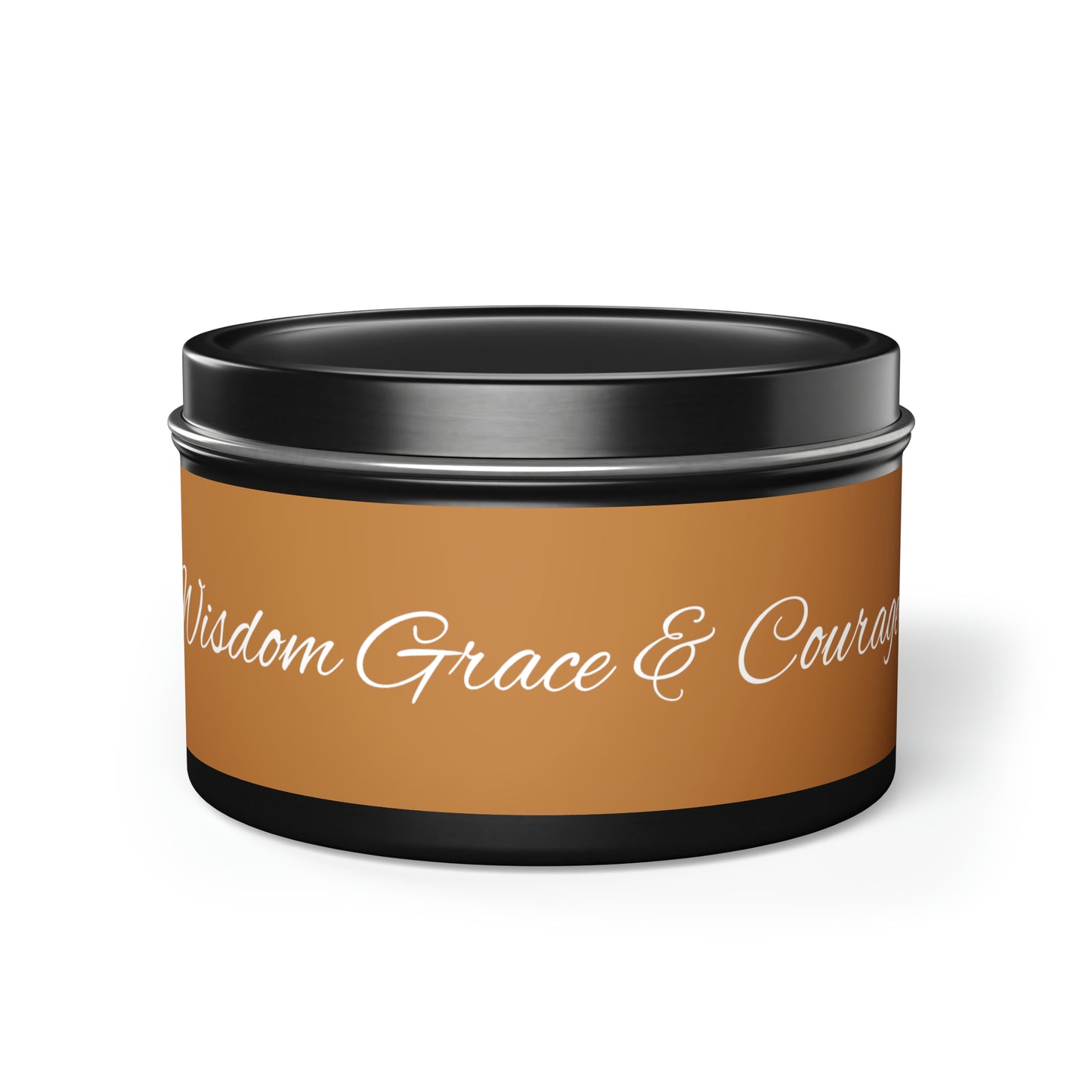 Mindful wisdom Grace and Courage Tin Candles