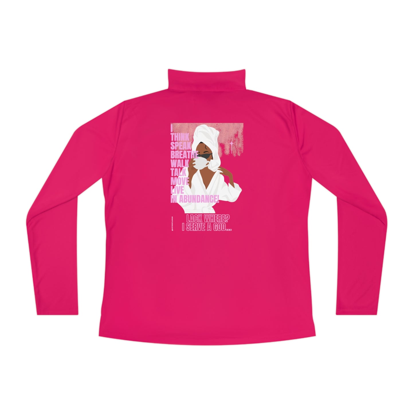 Copy of Abundance Ladies Quarter-Zip Pullover