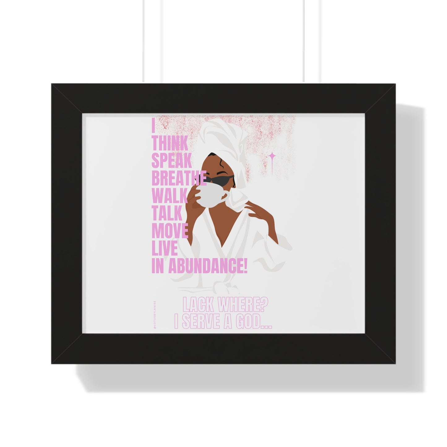 Abundance Framed Horizontal Poster