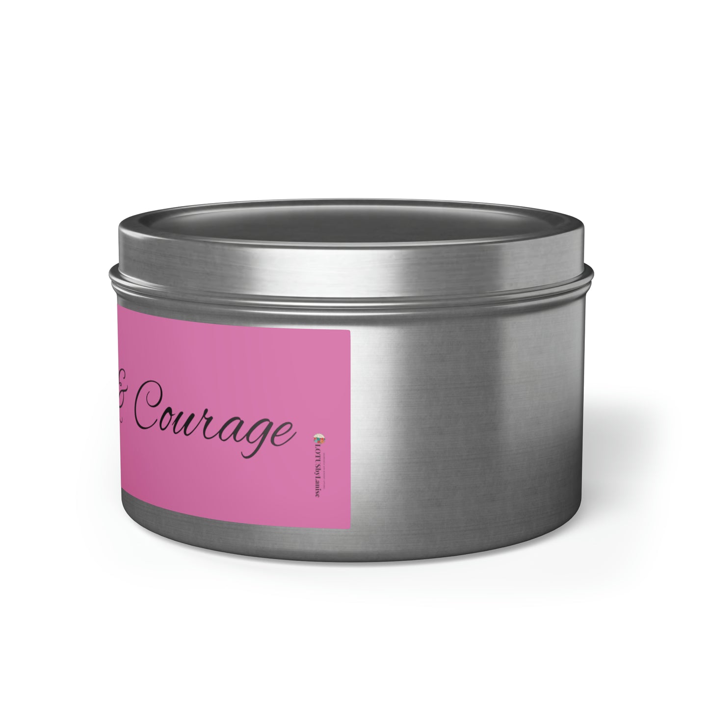 Mindful wisdom Grace and Courage Tin Candles