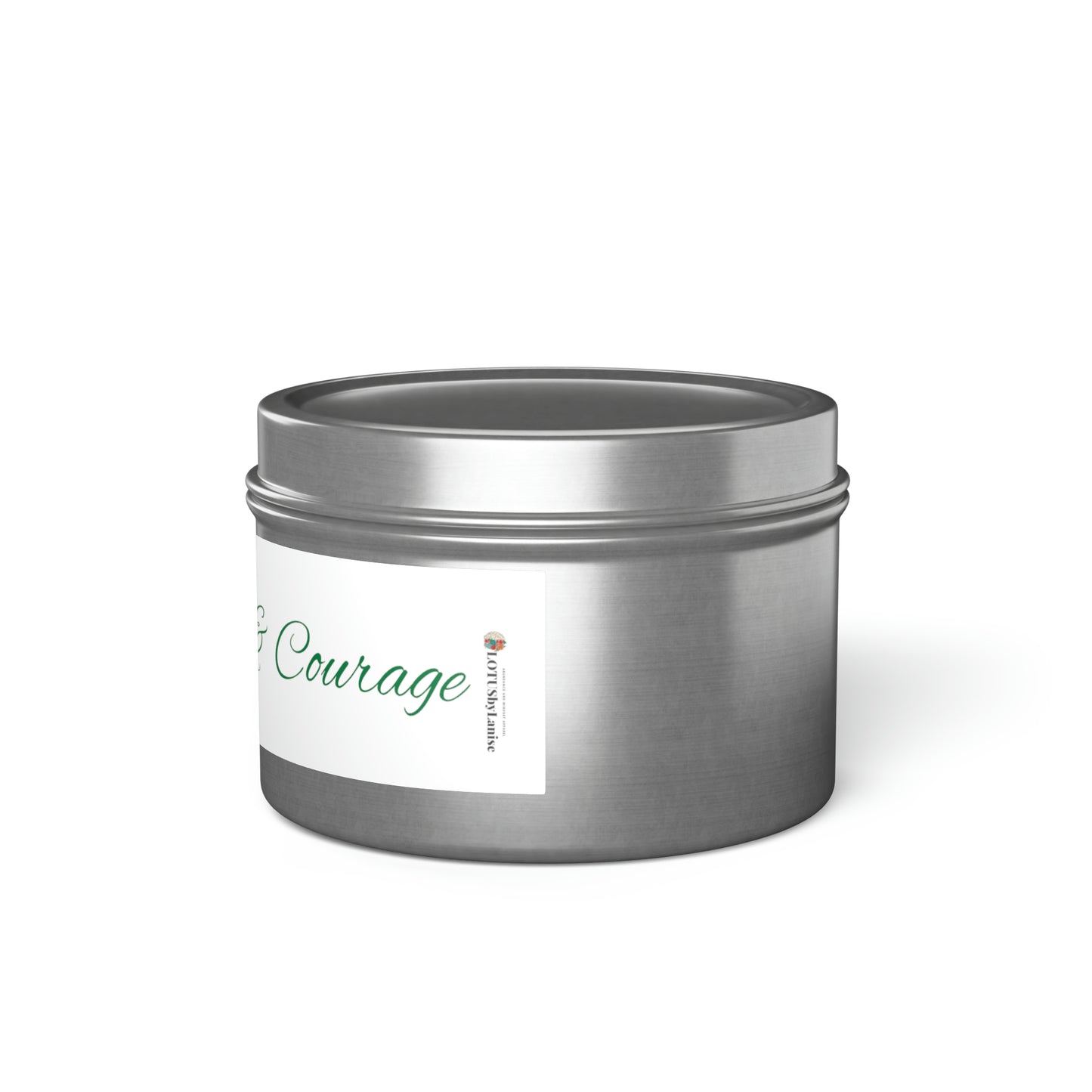 Mindful wisdom Grace and Courage Tin Candles