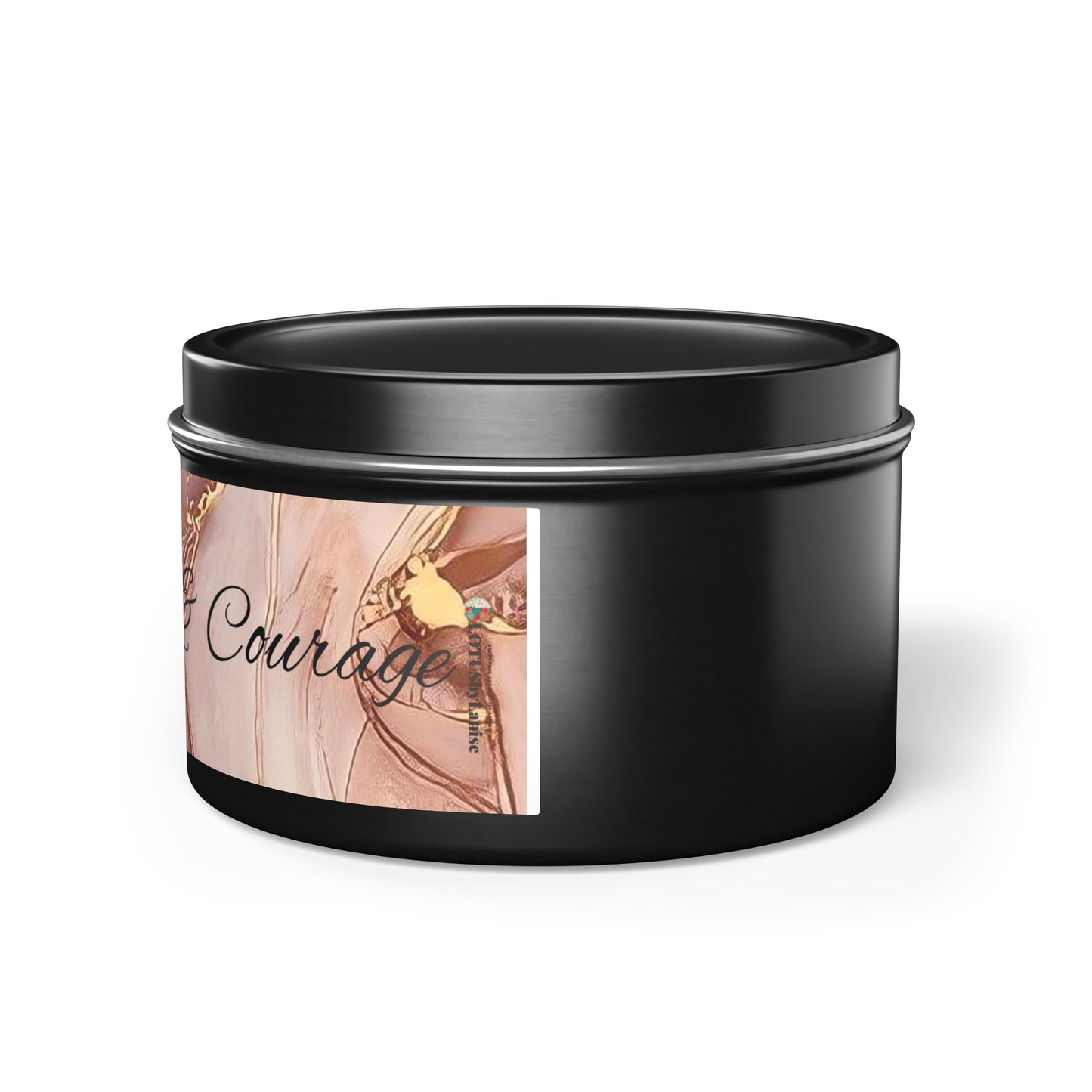 Mindful wisdom Grace and Courage Tin Candles