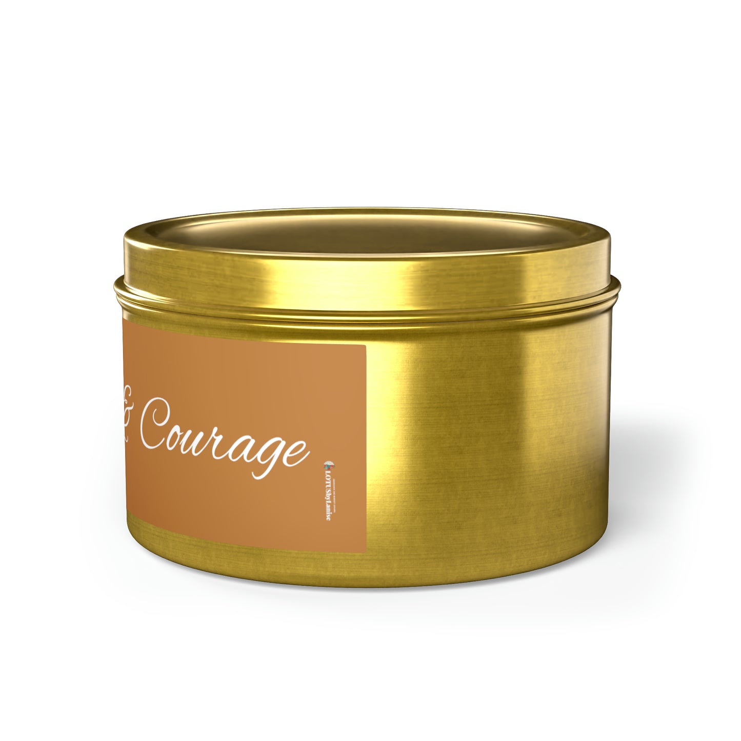 Mindful wisdom Grace and Courage Tin Candles