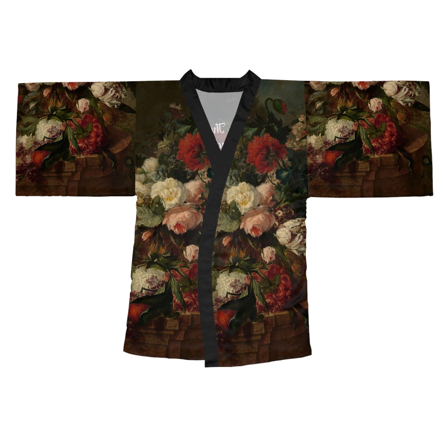 Made in the image of God Long Sleeve Kimono Robe (AOP)