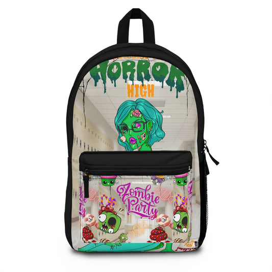 Horror high zombie girl Backpack