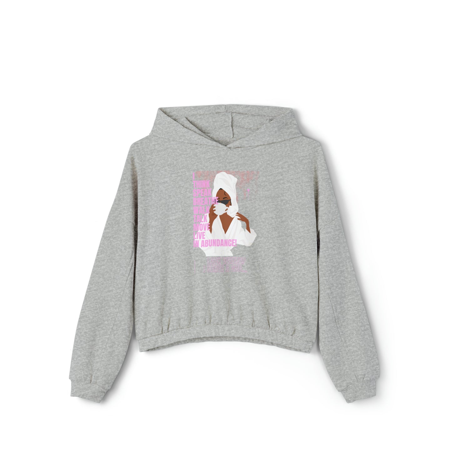 Abundance hoodie! Women's Cinched Bottom Hoodie