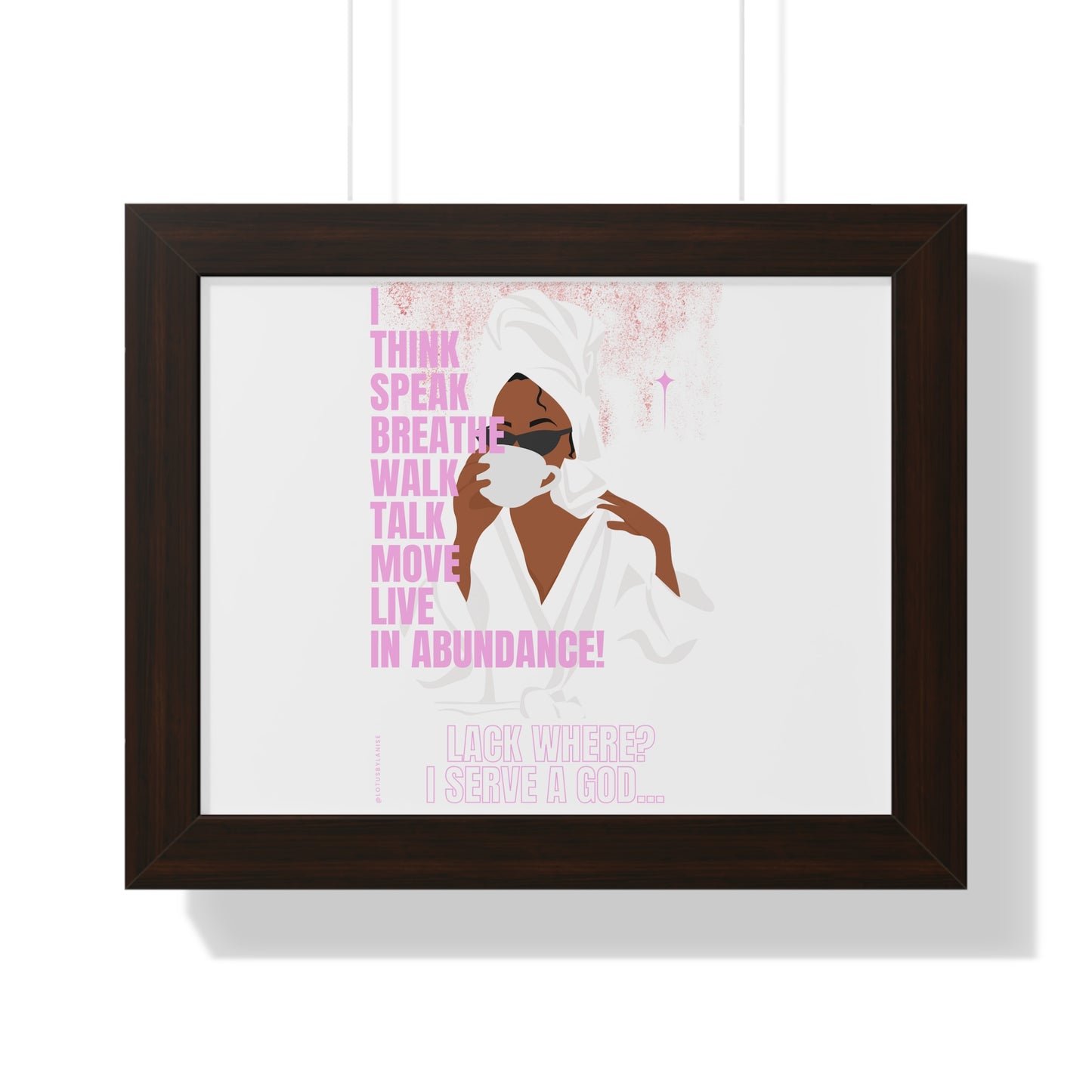 Abundance Framed Horizontal Poster