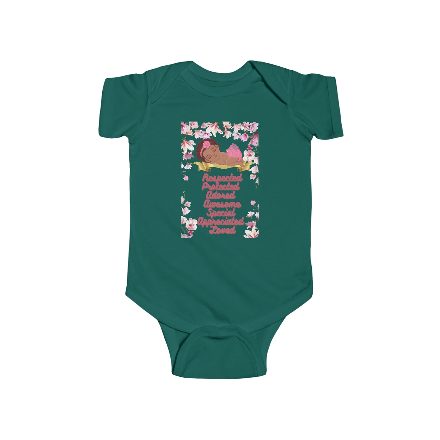 You are loved Infant Fine Jersey Bodysuit