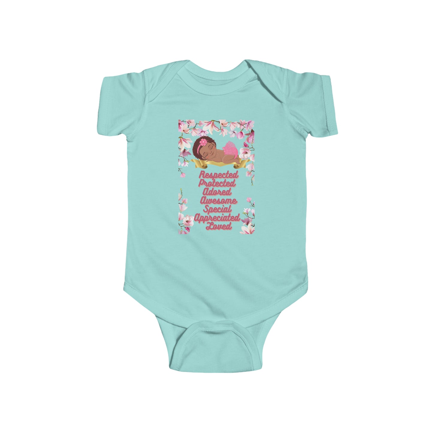 You are loved Infant Fine Jersey Bodysuit