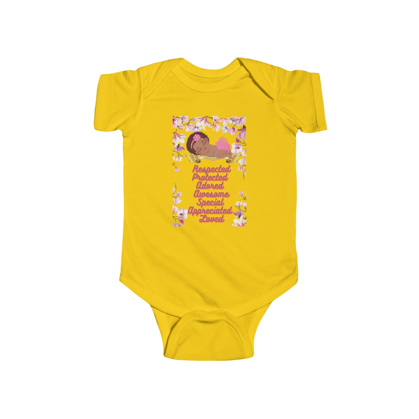 You are loved Infant Fine Jersey Bodysuit