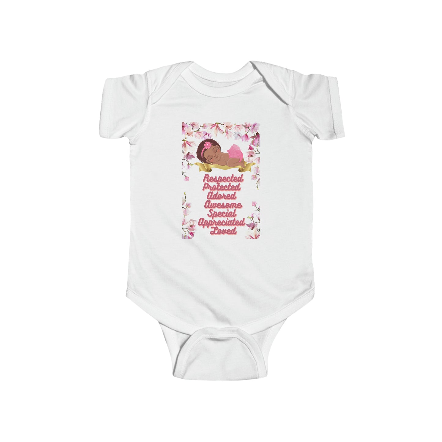 You are loved Infant Fine Jersey Bodysuit