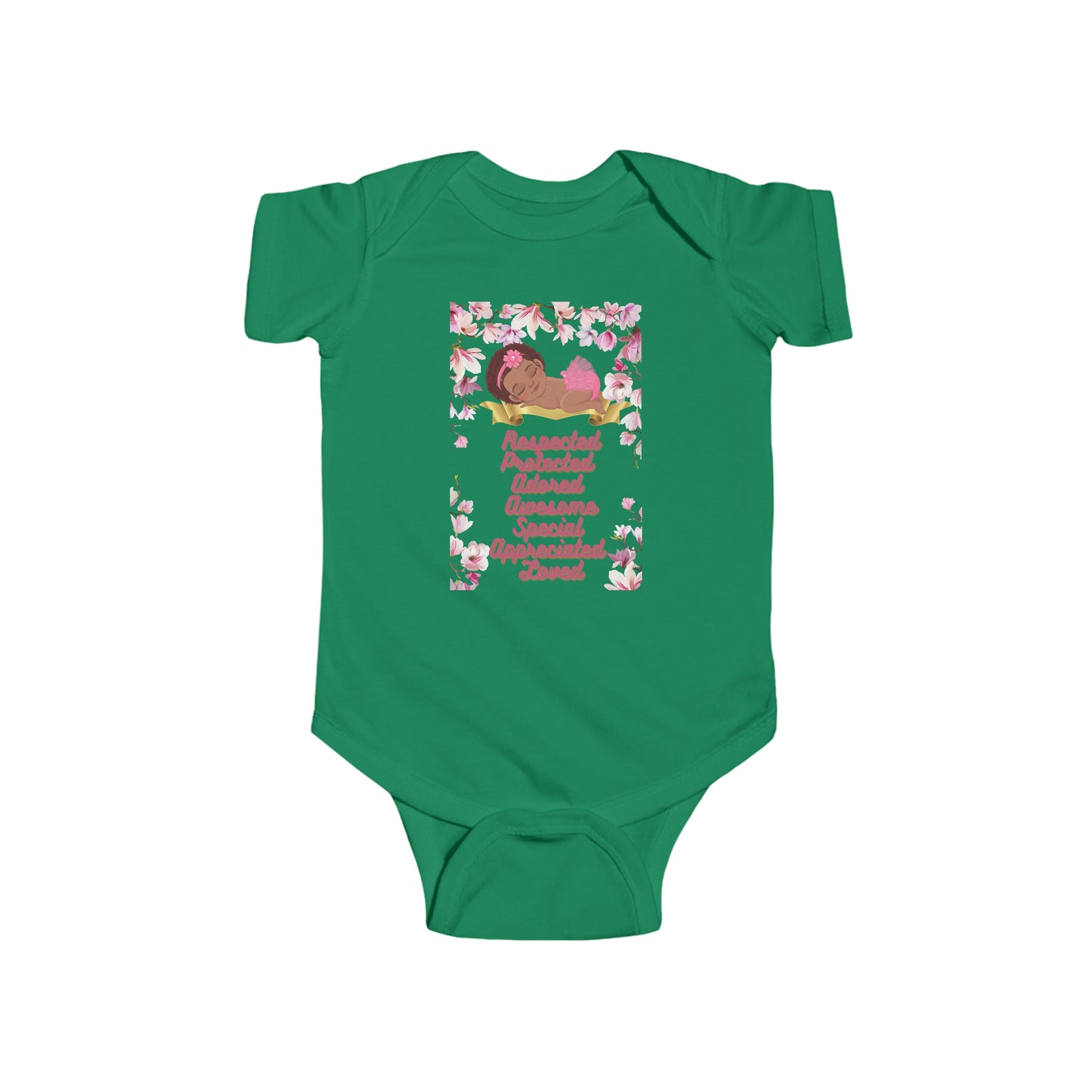 You are loved Infant Fine Jersey Bodysuit