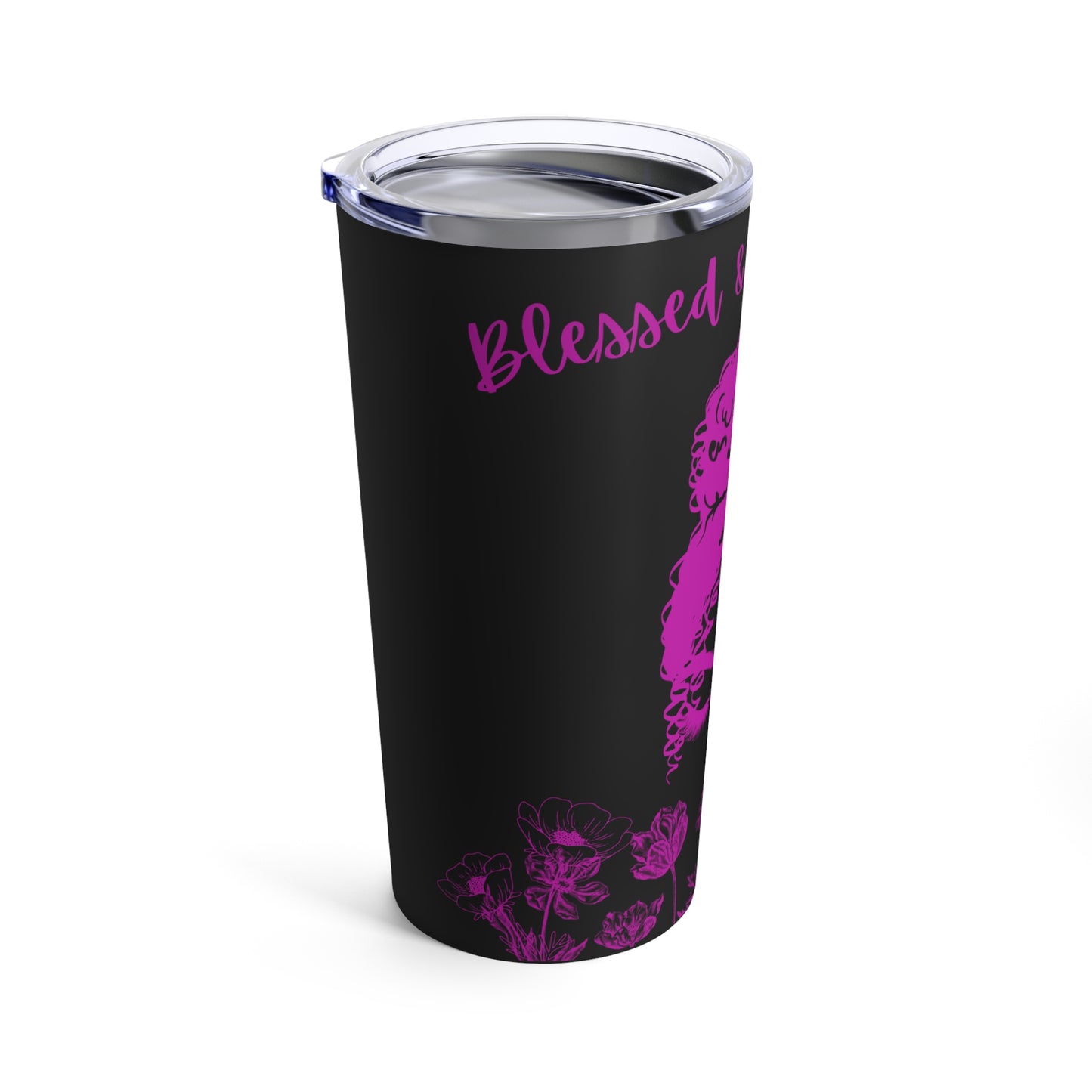 Blessed and Unbothered Tumbler 20oz