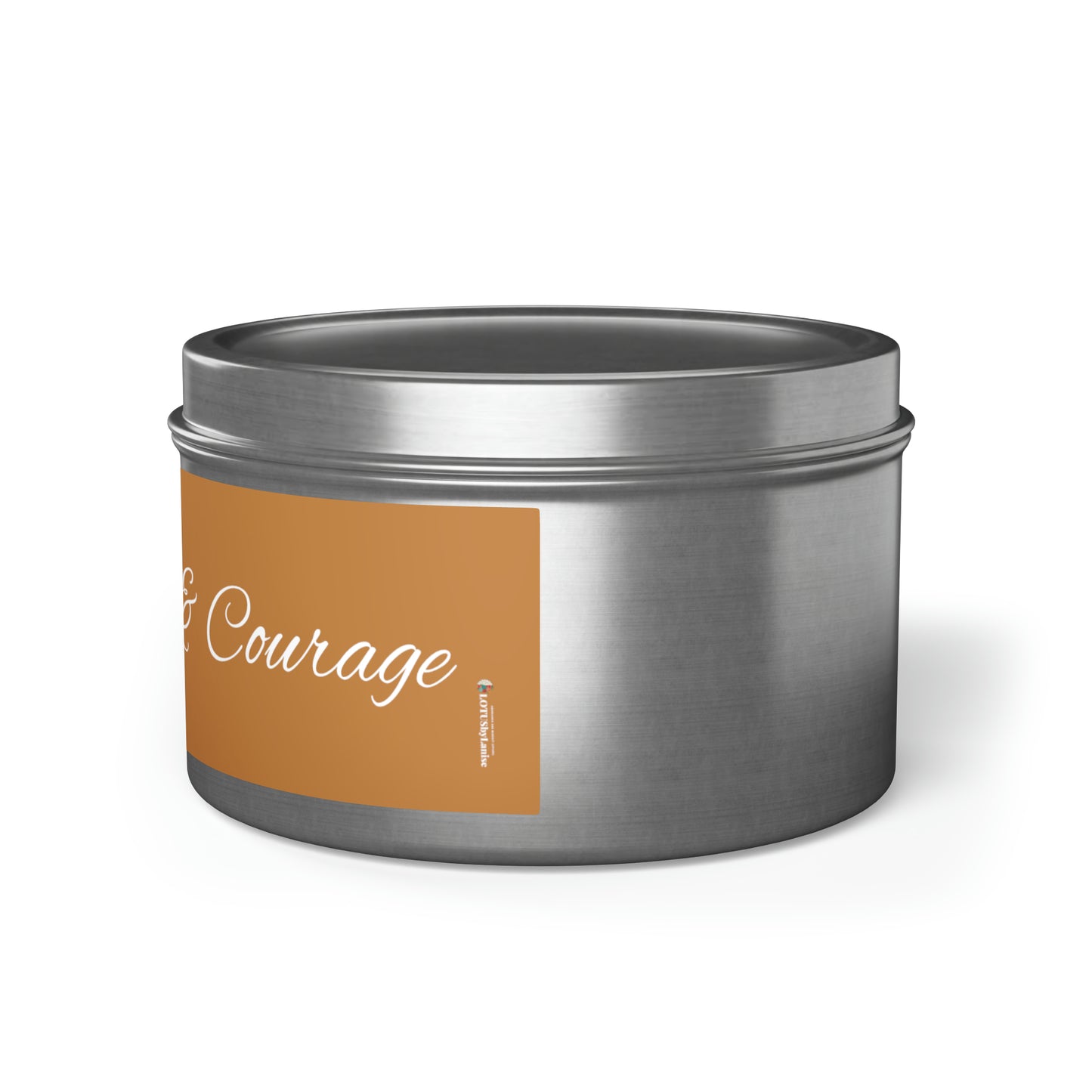 Mindful wisdom Grace and Courage Tin Candles